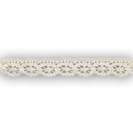 Gamma кружевная лента 15 мм HVK-51 в рулоне 22.8 м 0.5 СК/Распродажа