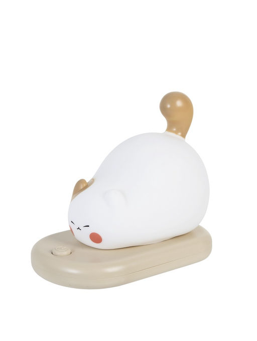 Ночник "Котёнок на коврике" LED 3Вт 5V USB АКБ 9х15х13,2 см