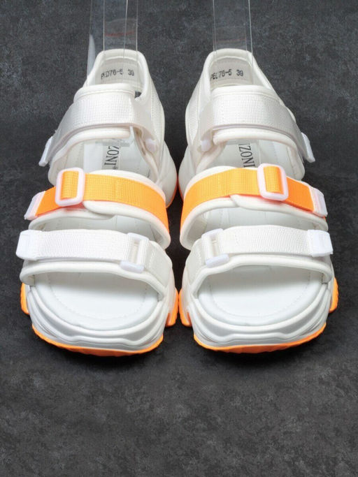 08-PED76-5 WHITE Босоножки (текстиль, стелька текстиль)