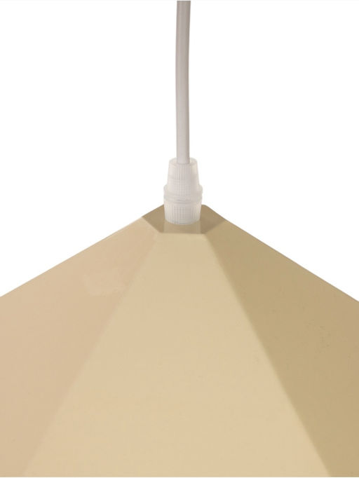 Светильник Edward, 1×40 Вт, Е27, 38×38×25 см, сливочный