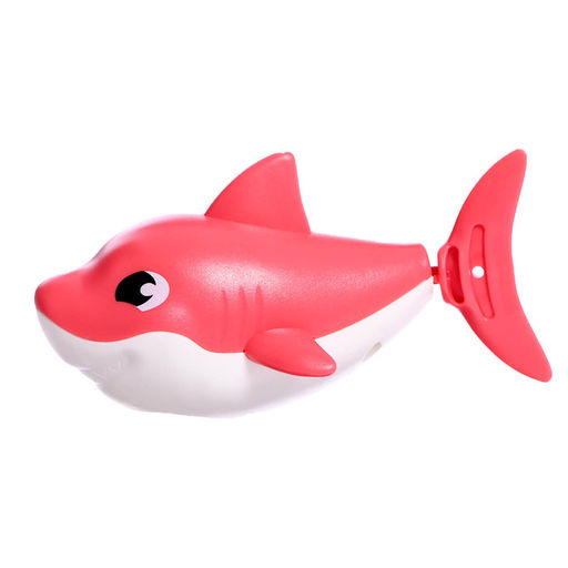 Заводная игрушка водоплавающая Акулёнок, цвета МИКС - Simaland фото 2