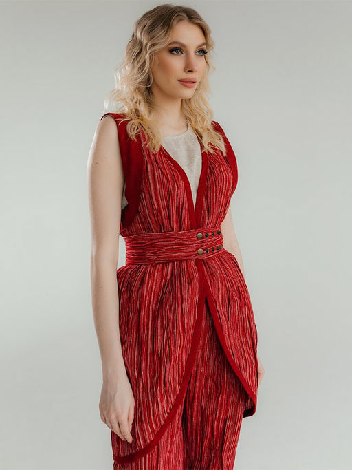 жилет лен 60%, хлопок 40% - Волтри фото 4