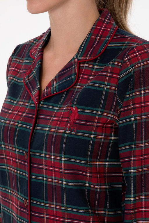 Kad_n K_rm_z_ Pijama Tak_m_ Sepette S_rpriz _ndirim - U.s. polo assn фото 7