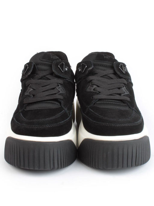 05-A501-1 BLACK Кроссовки женские (натуральная замша)