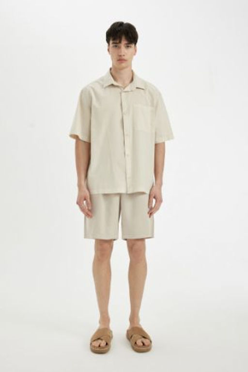 Regular Fit Cepli Basic Duz Tensel Sort