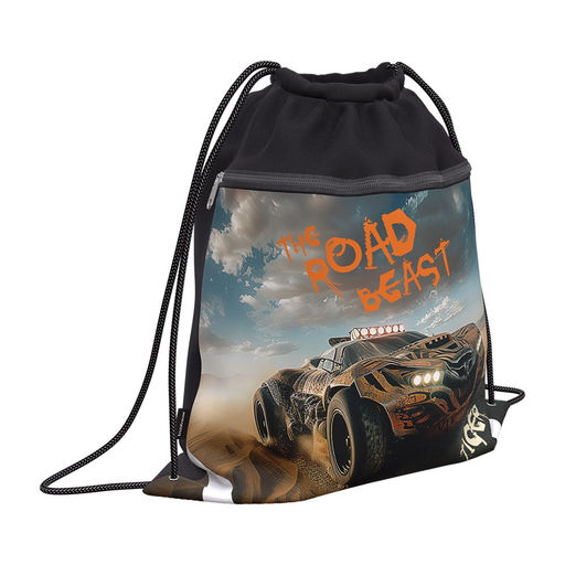 Сумка для обуви ErichKrause "Road Beast" 50*41см (62841) карман на молнии