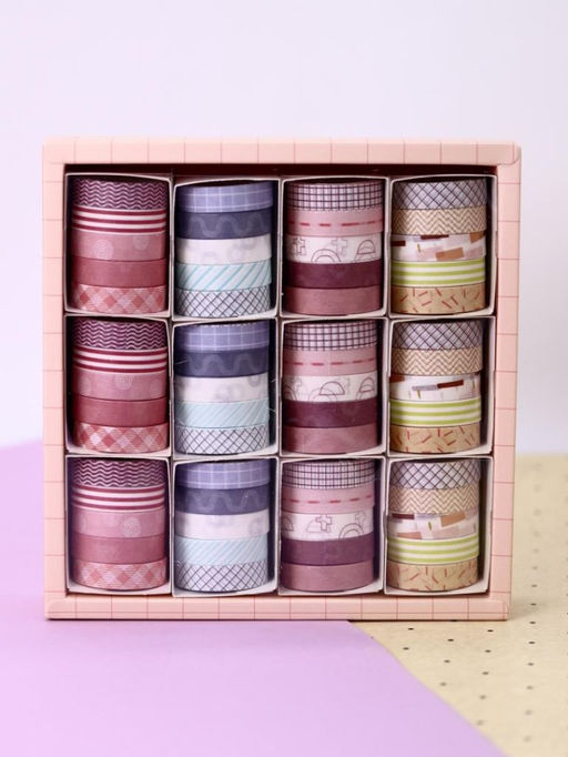 Набор декоративного скотча "Patterns", beige series, mix