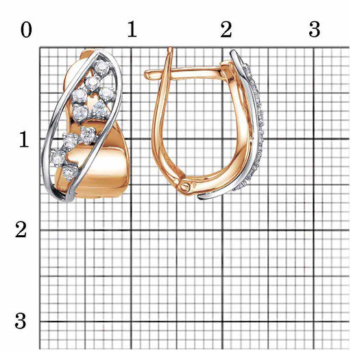 СЕРЬГИ 33813673Д - Красная пресня фото 2