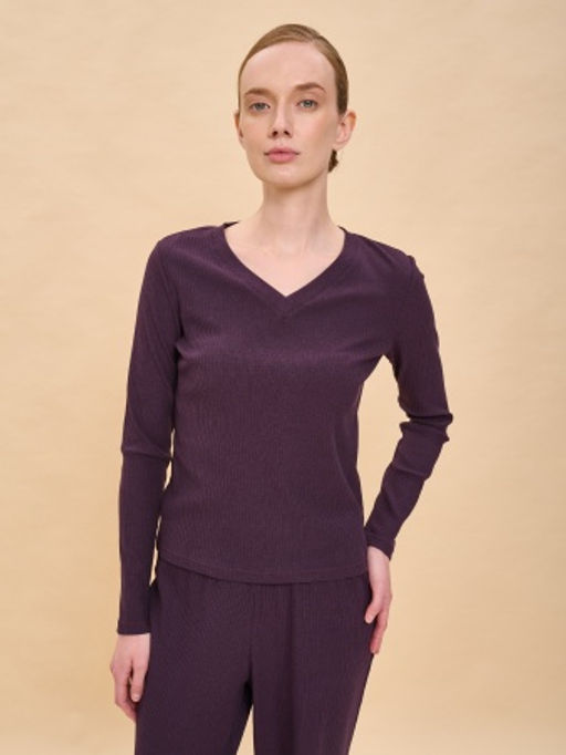 PELICAN, джемпер женский, Сливовый  фото 4