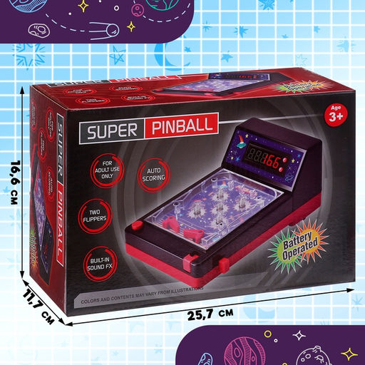 Настольная игра Космический пинбол, звук, 1 игрок, 3+ - Simaland фото 11