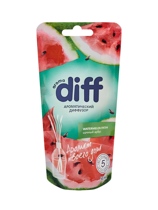 Диффузор ароматический Aroma Diff, 50 мл, сочный арбуз
