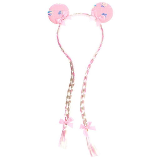 Ободок «Ушки», с косичками