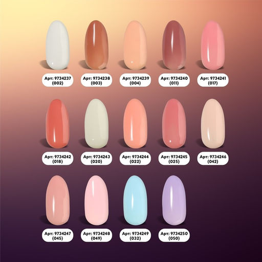 База камуфлирующая для ногтей, 3-х фазная, 8мл, LED/UV, цвет нежно-розовый (017) - Queen fair фото 10