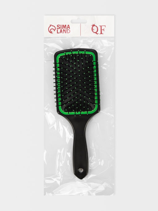 Расчёска массажная, широкая, 8×24(±1) см, МИКС