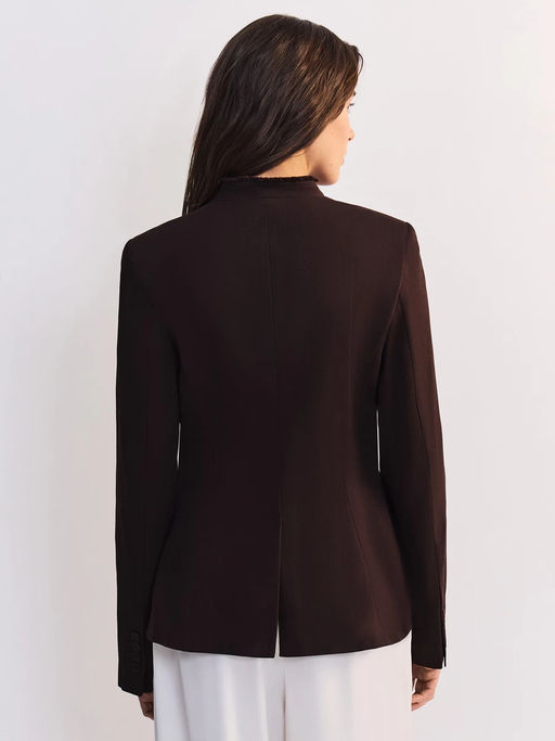 Приталенный жакет из хлопка / Zarina  фото 6