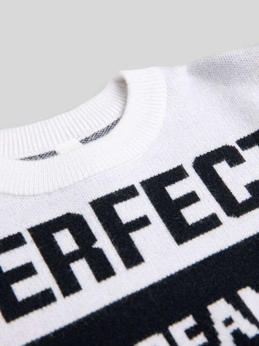 ACOOLA / Джемпер детский для девочек Alketa черно-белый  фото 5