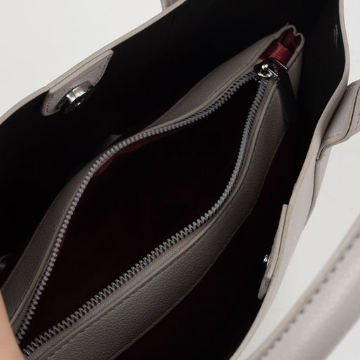 Сумка-тоут на молнии, цвет серый - Simaland фото 3