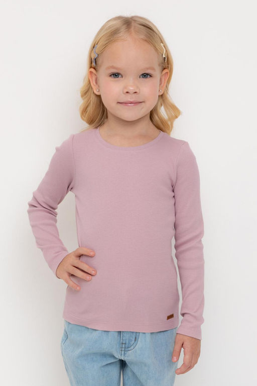 КР 302673/розовый лед джемпер (лонгслив) для дев