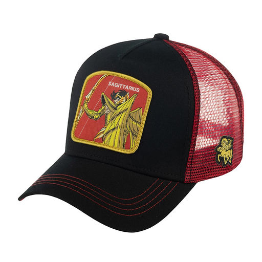 Бейсболка CAPSLAB арт. CL/SAI/1/SAG Saint Seiya Sagittarius (черный / красный)