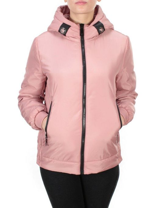 9357 PINK Куртка демисезонная женская RIKA (100 гр. синтепон) - Fashion фото 2