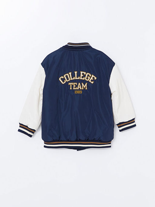 Bask?l? Erkek Bebek Kolej Ceket - Waikiki фото 3