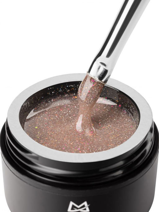 Manita Professional Гель моделирующий для ногтей с хлопьями юки / Builder Gel Flash №03, 15 мл