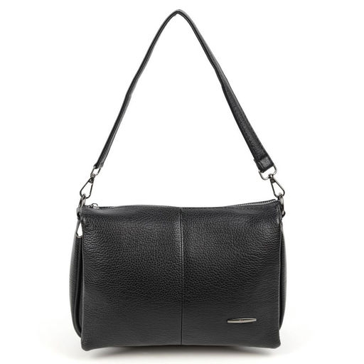 Женская сумка через плечо с пятью отделениями из эко кожи 8819 Блек - Cidirro фото 2