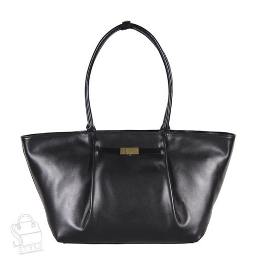 Сумка женская кожаная 8068NN black Natale Navetta  фото 4