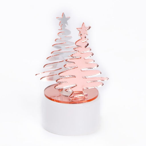 Цена за 12 шт. Свеча новогодняя светодиодная «Ёлочка»