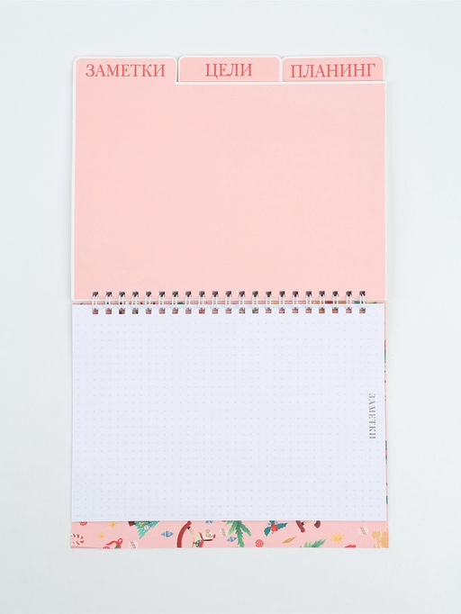 Ежедневник-планер с разделителями 45 л. Всё исполнит Новый год
