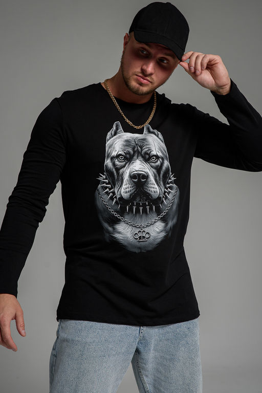 8514/1 Футболка с длинным рукавом мужская