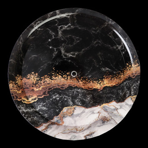 Поднос круглый 34 см / 340 /уп 80/ - Галеонтрейд фото 6