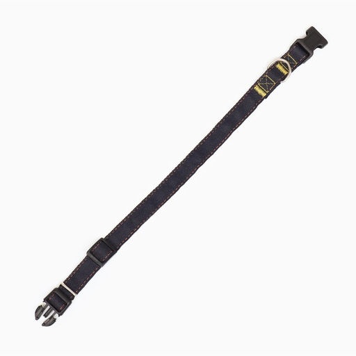 Ошейник Джинс, чёрный подклад, ширина 2 см - Пижон фото 6