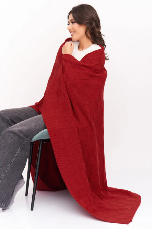 ЗЛАТА Плед 35972/красный