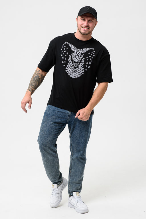 Футболка мужская 8507/1 оверсайз