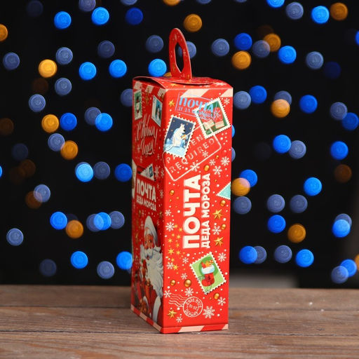 Цена за 10 шт. Коробка подарочная складная Новая почта 10 х 6 х 21 см - Simaland фото 4