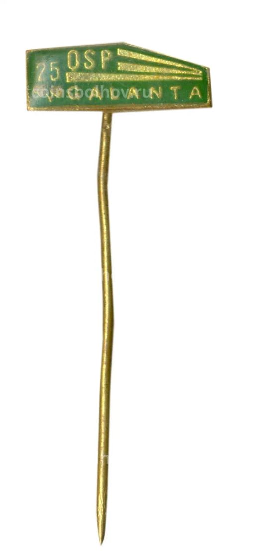 Значок рекламный OSP GALANTA