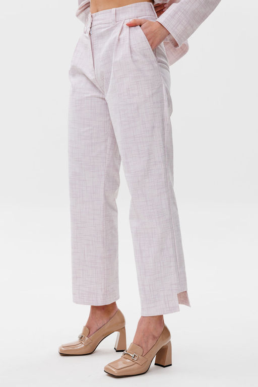 Костюм NIKVA н492-1-Р розовые штрихи  фото 6