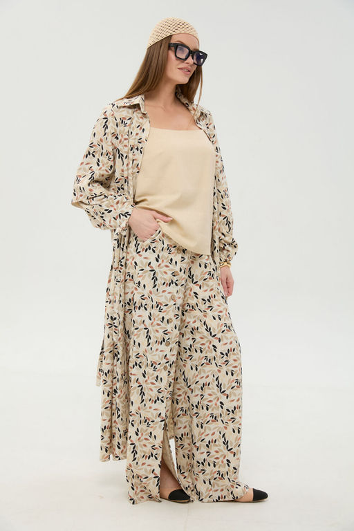 Костюм NIKVA н976-13 песок мультиколор  фото 5