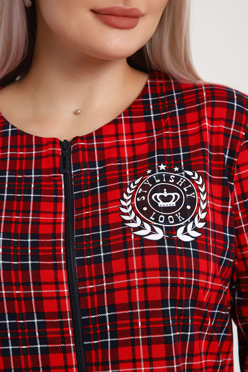 525 Халат на молнии