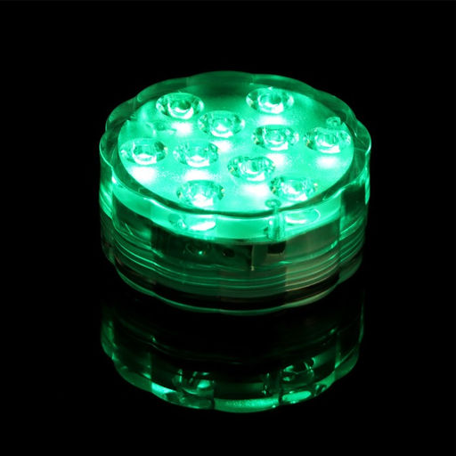 Светильник подводный, 10 LED, 3 Вт, IP68, RGB, от батареек 3хААА (не в компл.) - Simaland фото 2