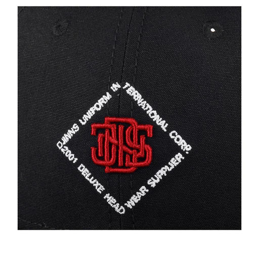 Бейсболка DJINNS арт. 6P TrueFit 2.0 New Diamond (черный)