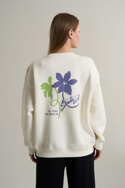 Свитшот Белый ANTA SKATE Sweatshirt фото 6