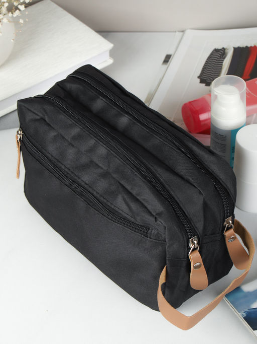 Косметичка 10х25х15 см черный / XN-019BL /уп 150/ мужская Подарок к 23 февраля