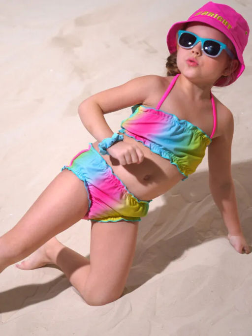 PlayToday / Купальный костюм трикотажный для девочек  фото 3