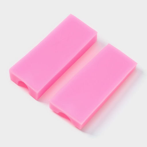 Цена за 2 шт. Молд для заливки Рог единорога, силикон, 10?8 см, розовый - Simaland фото 4