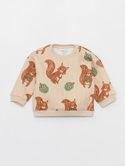 Bisiklet Yaka Erkek Bebek Sweatshirt ve E?ofman Alt 2li - Waikiki фото 2