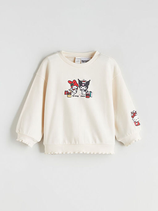 Hello Kitty Bask?l? Kal?n K?z Bebek Sweatshirt