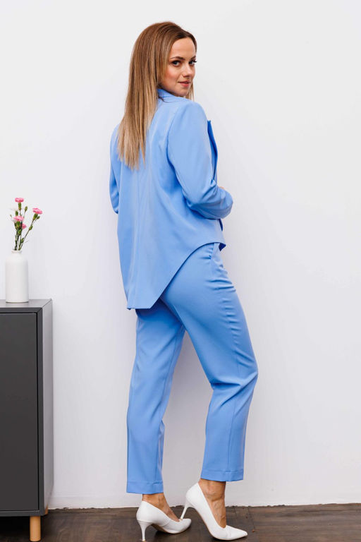 Брюки AURA 4123-176 голубой  фото 6