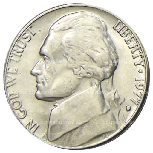 5 центов 1977 года D США